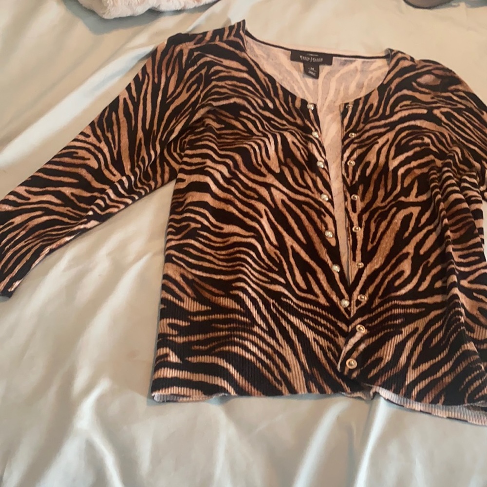 3/4 length cardigan